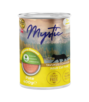 Mystic Yetişkin Kediler için Tavuklu Pate Tam Yaş Mama