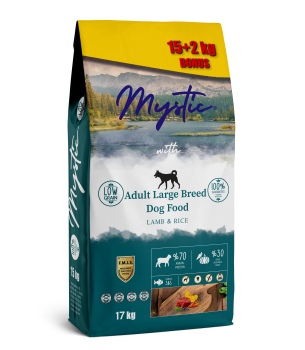 Mystic  Yetişkin Büyük Irk Köpek Maması Kuzulu&Pirinçli
