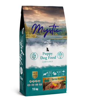 Mystic Yavru Köpek Maması Kuzulu&Pirinçli