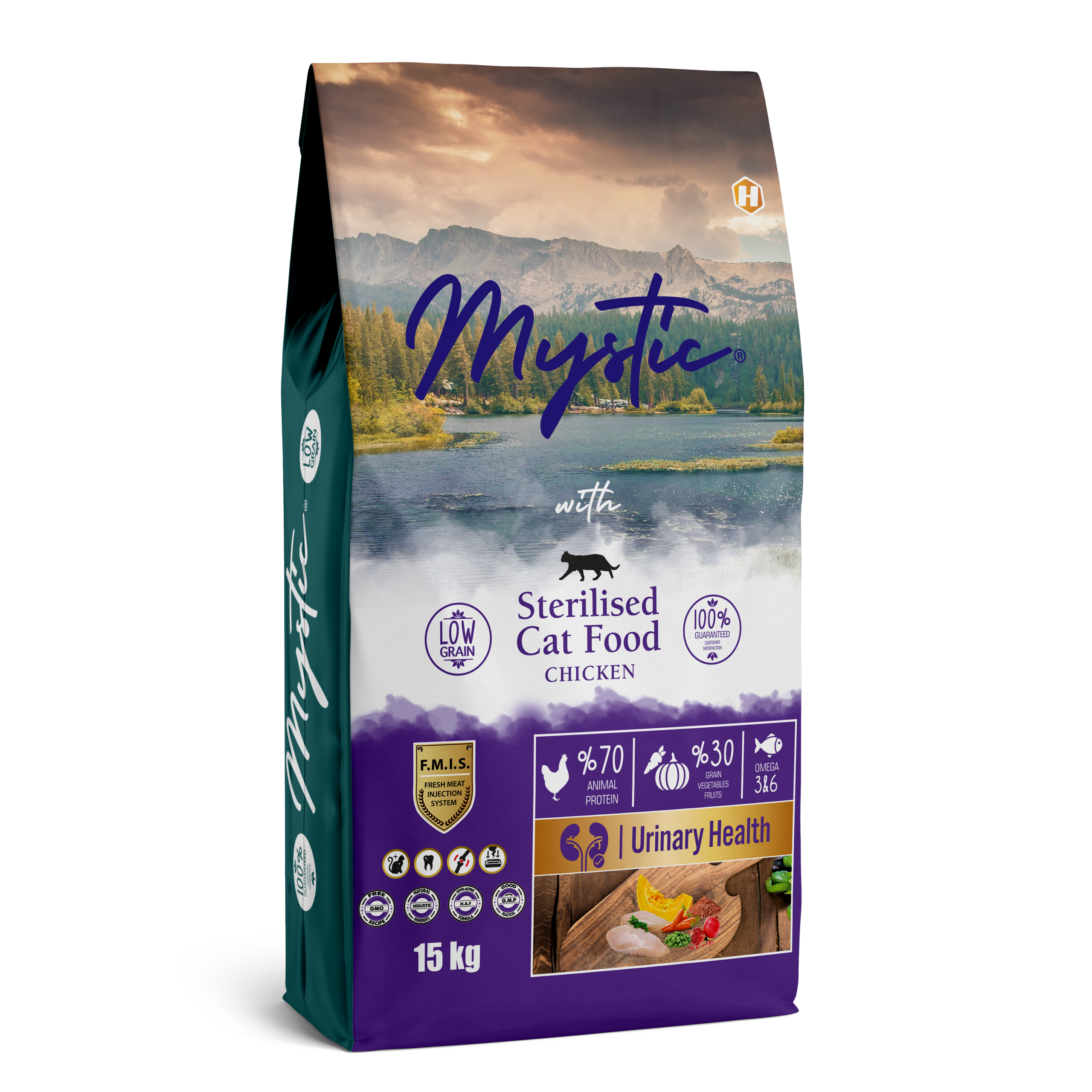 Mystic Kısırlaştırılmış Kedi Maması Tavuklu