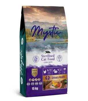 Mystic Kısırlaştırılmış Kedi Maması Tavuklu