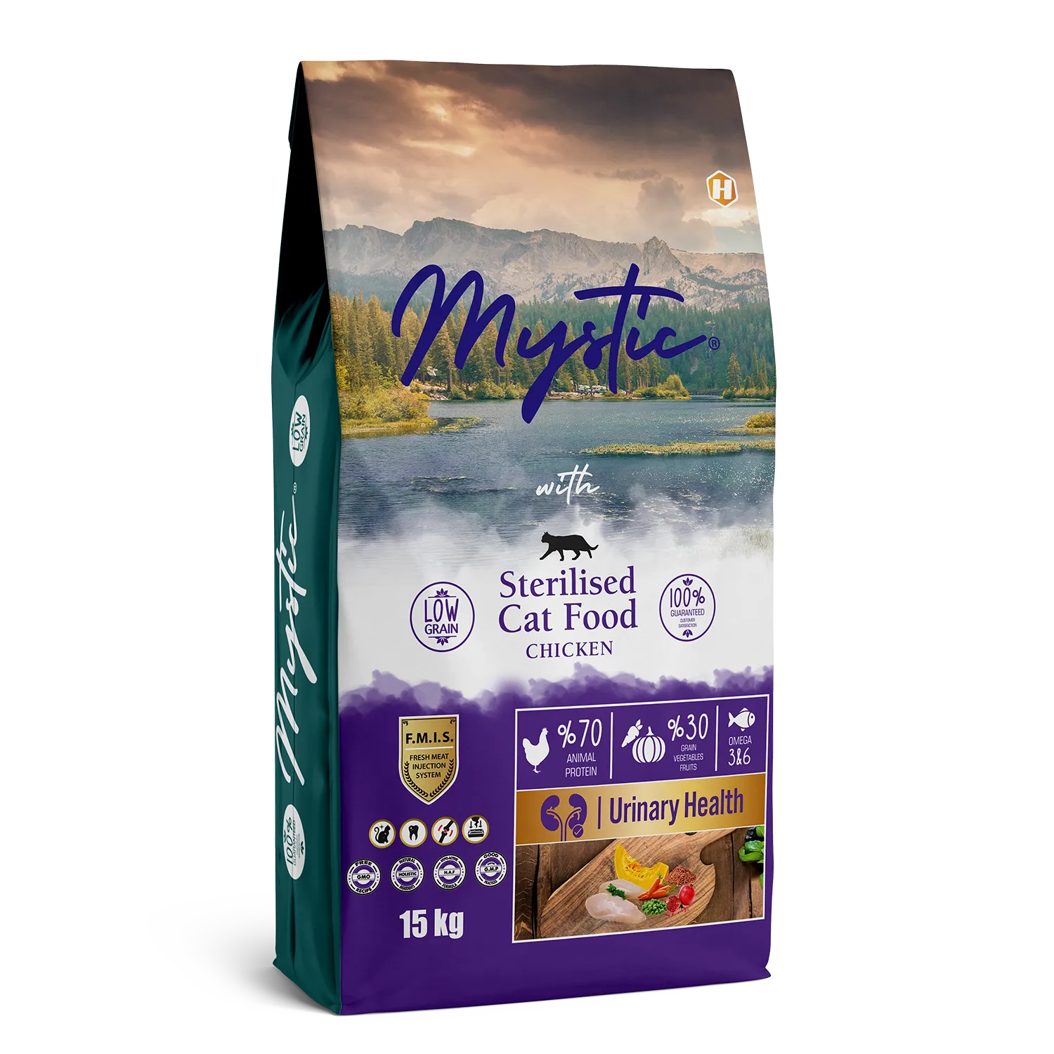 Mystic Kısırlaştırılmış Kedi Maması Tavuklu